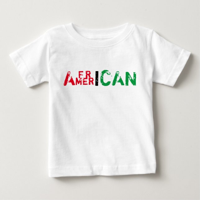 Afrikanisch Baby T-shirt (Vorderseite)