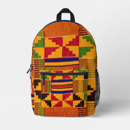 afrikanisch bedruckter rucksack