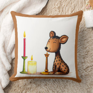 afrikanisch-ethnische Kwanzaa Wildtiere in Disguis Kissen