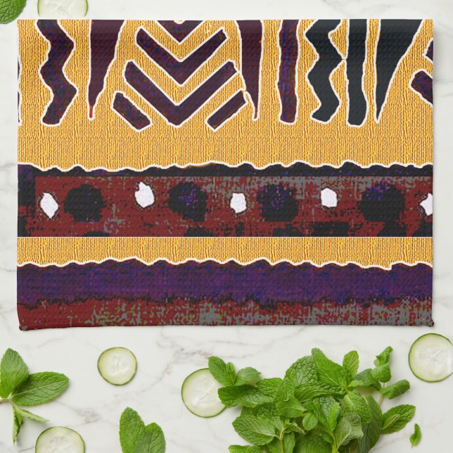 afrikanisch geschirrtuch (Gefaltet)