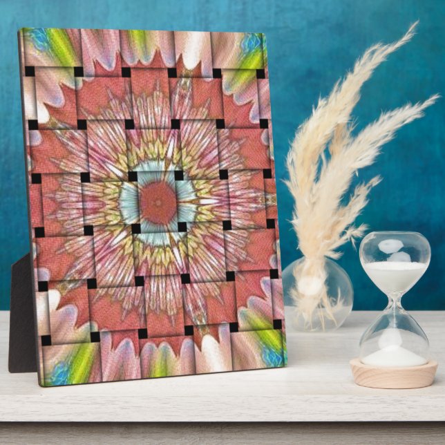 afrikanisch Inspirierte Kunstdrucke - Geometrische Fotoplatte (Seite)