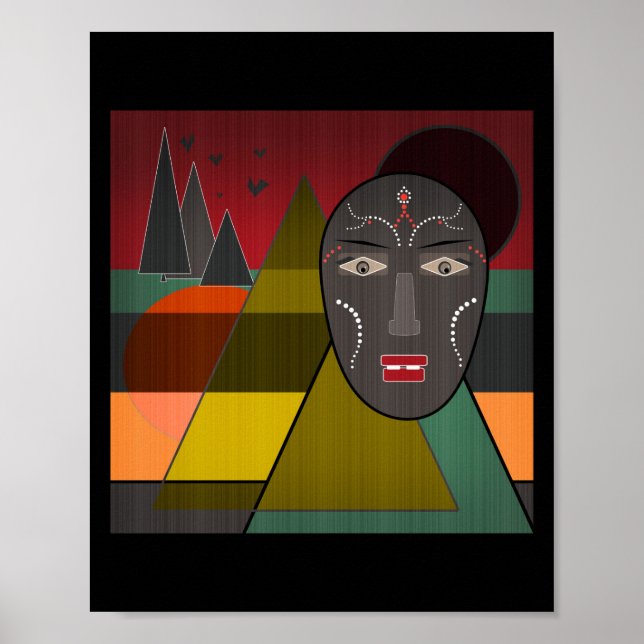 afrikanisch poster (Vorne)