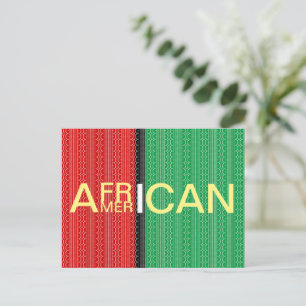 Afrikanisch Postkarte