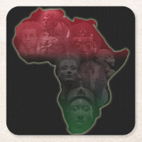 Afrikanische Abgabe-Untersetzer