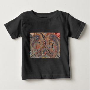 Afrikanische Abstrakte Kunstdrucke Baby T-shirt