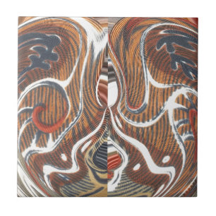 Afrikanische Abstrakte Kunstdrucke Fliese