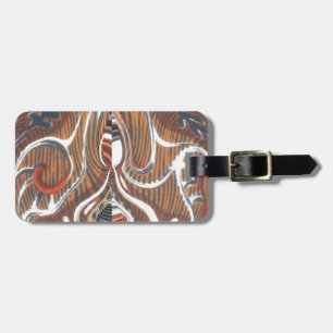 Afrikanische Abstrakte Kunstdrucke Gepäckanhänger