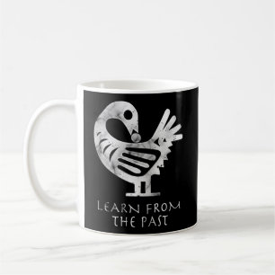 Afrikanische Adinkra Sankofa Aka lernen aus der Ve Kaffeetasse