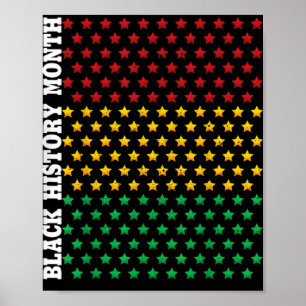 Afrikanische Amerikaner Schwarze Geschichte Monat  Poster