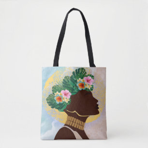 Afrikanische Amerikanerin Blumenkrone