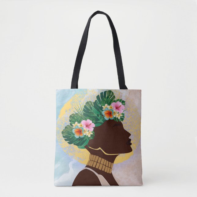 Afrikanische Amerikanerin Blumenkrone (Vorderseite)