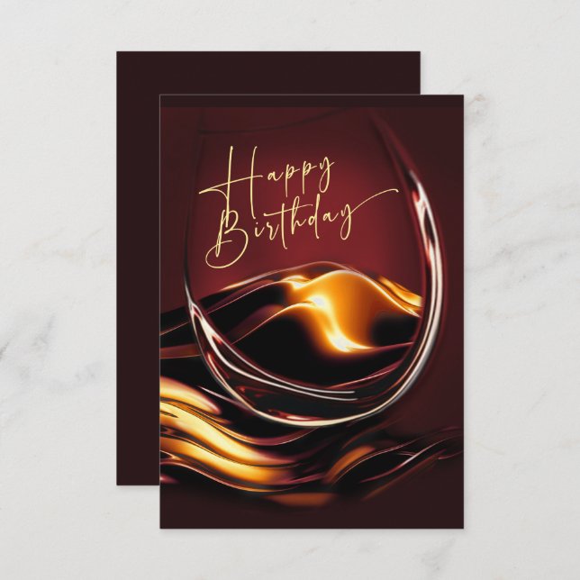 Afrikanische Amerikanerin Geburtskarte Ankündigung (Vorne/Hinten)