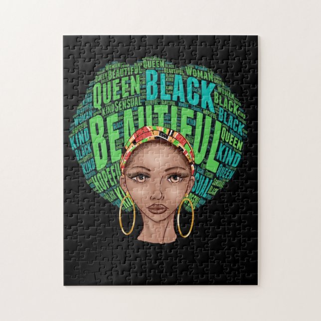 Afrikanische Amerikanerin Puzzle (Vertikal)