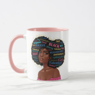Afrikanische Amerikanische Prinzessin 11 oz Tasse