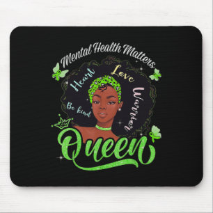 Afrikanische amerikanische psychische Probleme Fra Mousepad