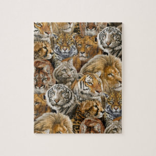 afrikanische Bigcats Puzzle