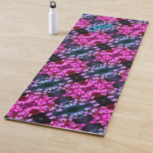 Afrikanische Daisy-Blume Abstrakt Personalisiert Yogamatte