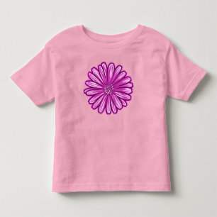 Afrikanische Daisy-Blume, realistische Illustratio Kleinkind T-shirt