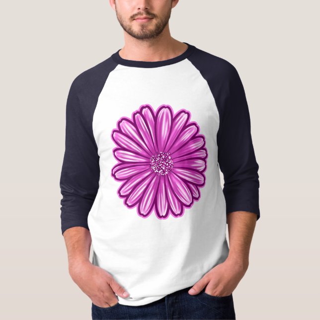 Afrikanische Daisy-Blume, realistische Illustratio T-Shirt (Vorderseite)