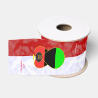 Afrikanische Diaspora-Engel-Flagge Rotes Weiß Pers