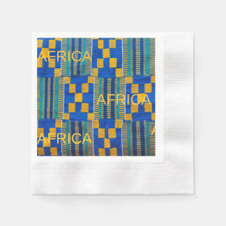 afrikanische Druckpapiere Nakpins Serviette