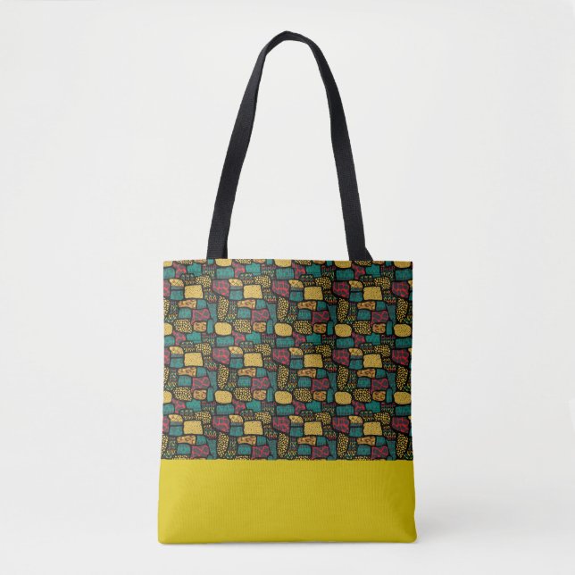 Afrikanische Drucktasche (Vorderseite)