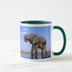 Afrikanische Elefanten-Tasse Tasse