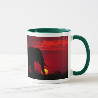 Afrikanische Elefanten-Tasse Tasse