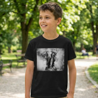Afrikanische Elefantenfarbe Schwarz und Weiß
