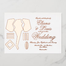 Afrikanische Elefantenmarking