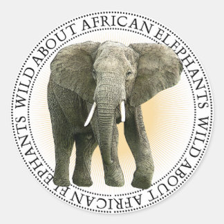 afrikanische Elephant Stickers