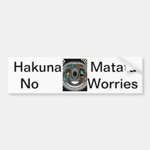 afrikanische Ethnic Doodle Zebra Textured Art Prin Autoaufkleber