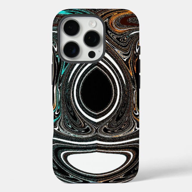 afrikanische Ethnic Doodle Zebra Textured Art Prin Case-Mate iPhone Hülle (Rückseite)