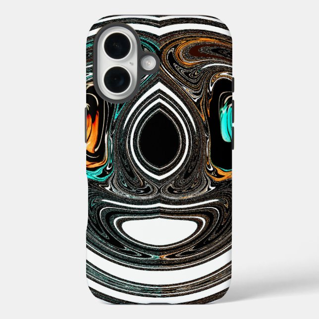 afrikanische Ethnic Doodle Zebra Textured Art Prin Case-Mate iPhone Hülle (Rückseite)