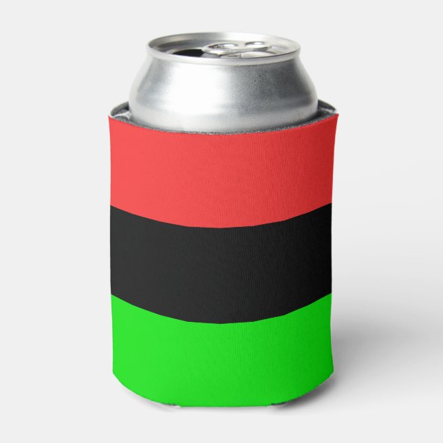 Afrikanische Flagge Dosenkühler (Kanne Vorderseite)