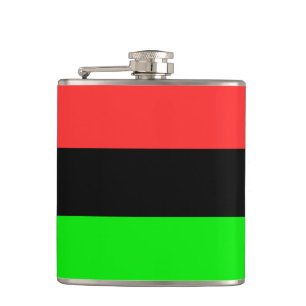 Afrikanische Flagge Flachmann