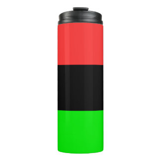 Afrikanische Flagge Thermosbecher