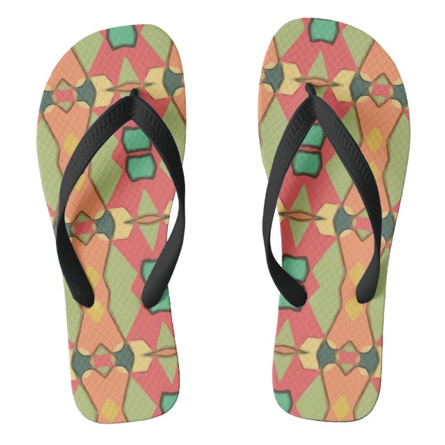 afrikanische Flip Flops (Fußbett)