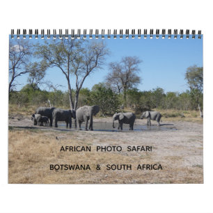 AFRIKANISCHE FOTO-SAFARI - BOTSWANA & SÜDAFRIKA  KALENDER