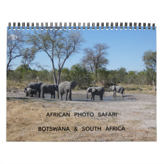 AFRIKANISCHE FOTO-SAFARI - BOTSWANA & SÜDAFRIKA  KALENDER