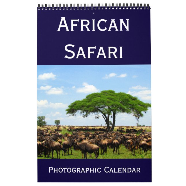 afrikanische Fotosafari 2025 Kalender (Titelbild)
