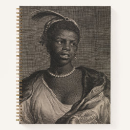 Afrikanische Frau Notizbuch