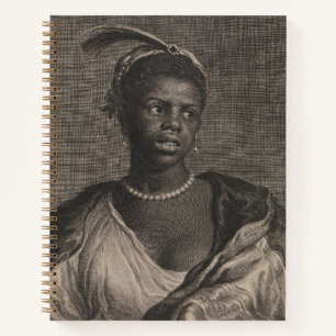 Afrikanische Frau Notizbuch