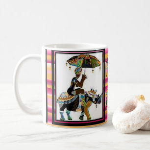 Afrikanische Frauen Elephant Stripe Tasse