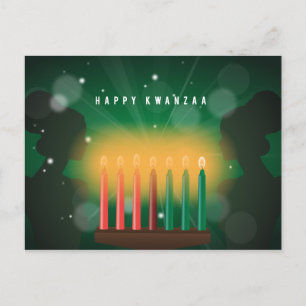 afrikanische Frauen frohes Kwanzaa Feiertagspostkarte