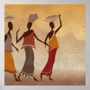 Afrikanische Frauen Poster