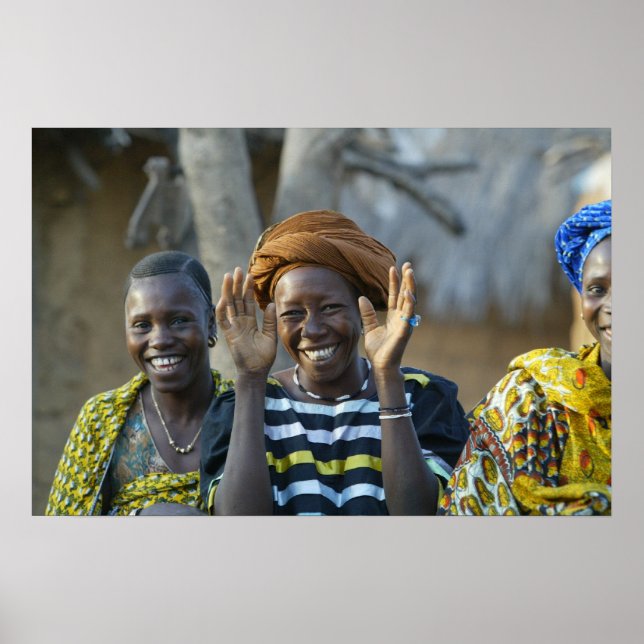 Afrikanische Frauen Poster (Vorne)