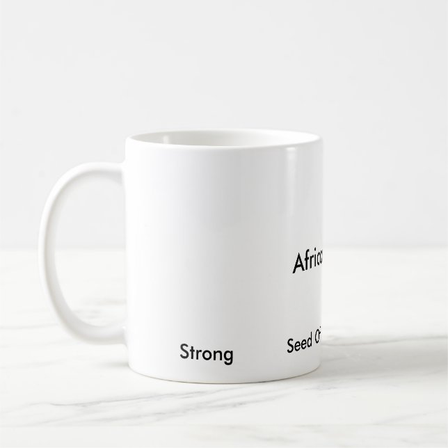Afrikanische Frauen Tasse (Links)