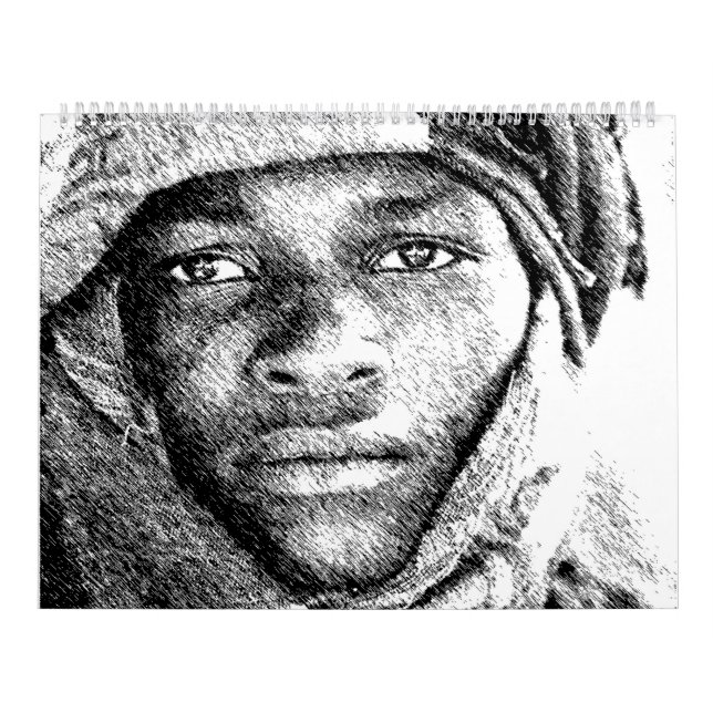 Afrikanische Gegenwartskunst und Folklorekunst Kalender (Titelbild)