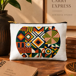 Afrikanische Geometrie Kleine Tasche